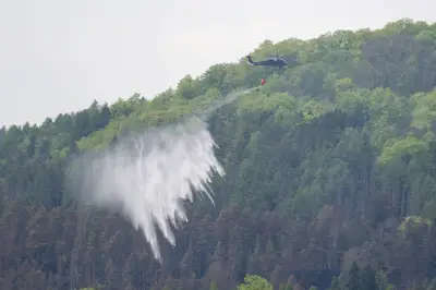 Waldbrandgefahr in Sachsen: Neue Löschfahrzeuge und Hubschrauber