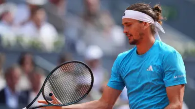 Zverev chancenlos: Sinner siegt 6:1, 6:2 in Madrid