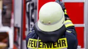 Brand in Dessau: Bewohner löscht Feuer im Hausflur