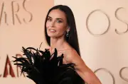 Demi Moore und Stellan Skarsgård in Cannes-Jury
