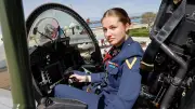Kronprinzessin Leonor fliegt im Eurofighter-Kampfjet über Spanien