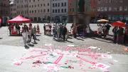 Mai-Kundgebung in Wittenberg: Ängste vor Krieg und Jobverlust dominieren