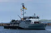 Minenjagdboot „Fulda“ startet von Kiel ins Mittelmeer