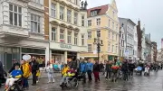 Protesttag in Rostock: 150 Menschen fordern Gleichstellung für Behinderte