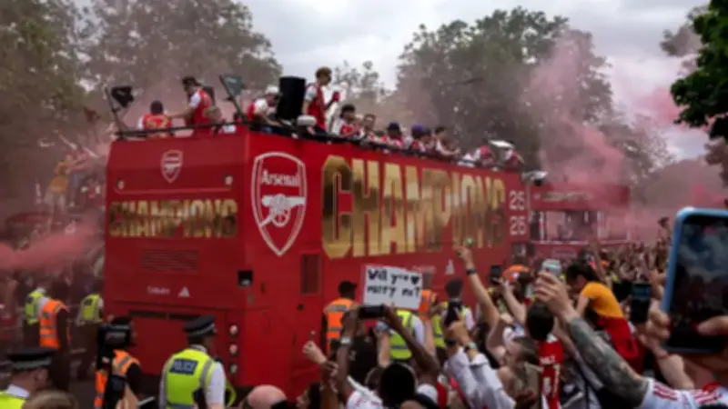 24 Festnahmen bei Arsenal-Meisterparade in London nach Messerangriffen