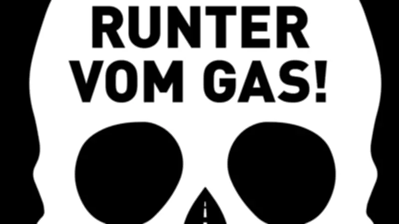 Abstimmung über neue „Runter vom Gas“-Plakate gestartet