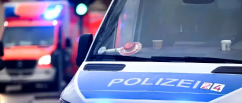 Acht Verletzte bei Unfall zwischen Taxi und Polizeiauto in Berlin