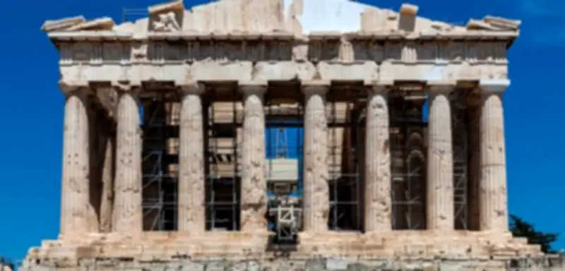 Akropolis-Restaurierung: Westfassade nach 200 Jahren wieder sichtbar