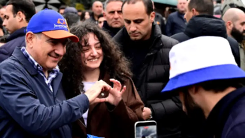 Armenien löst sich von Russland: Paschinjan im Wahlkampf
