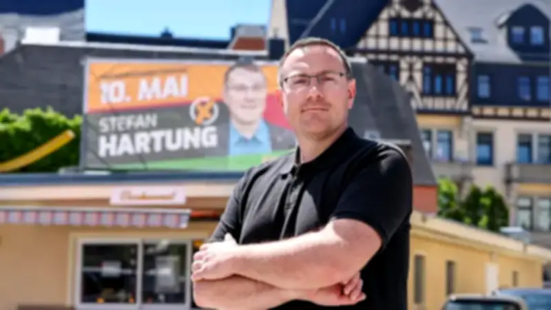 Aue-Bad Schlema: Rechtsextremist Hartung will OB werden