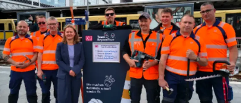 Bahn setzt 44 mobile Handwerkerteams für schnellere Reparaturen ein