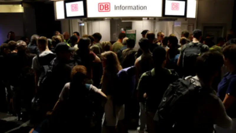 Bahn-Totalstillstand in Deutschland: Funkausfall legt Verkehr lahm