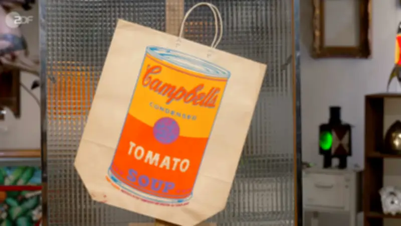 Bares für Rares: Warhol-Papiertüte sorgt für Bieterduell am 26. Juni