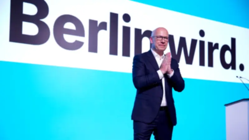 Berliner CDU kürt Kai Wegner mit 92,6 Prozent zum Spitzenkandidaten