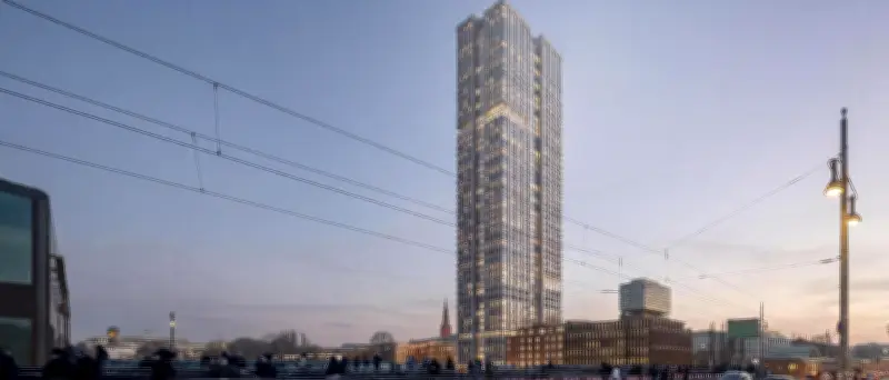 Berliner Hochhäuser: Neue Wohnungen mit spektakulärem Blick