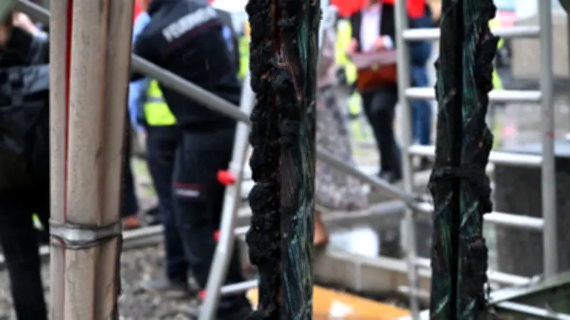 Brandanschlag auf Umspannwerk: Terror-Fahnder ermitteln nach Stromausfall