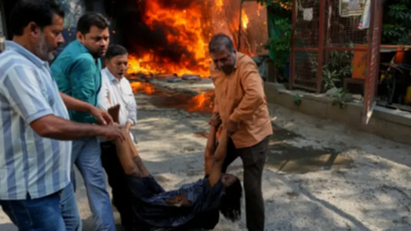 Brandkatastrophe in Neu-Delhi: Mindestens 20 Tote, 37 Gerettete