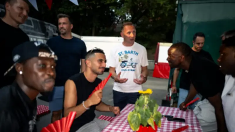 Bratwurst und Lachs: Lustrinellis erstes Teamtreffen bei Union