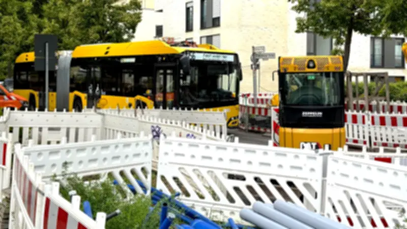 CDU fordert Überwachung von Baustellen mit BVG-Bussen