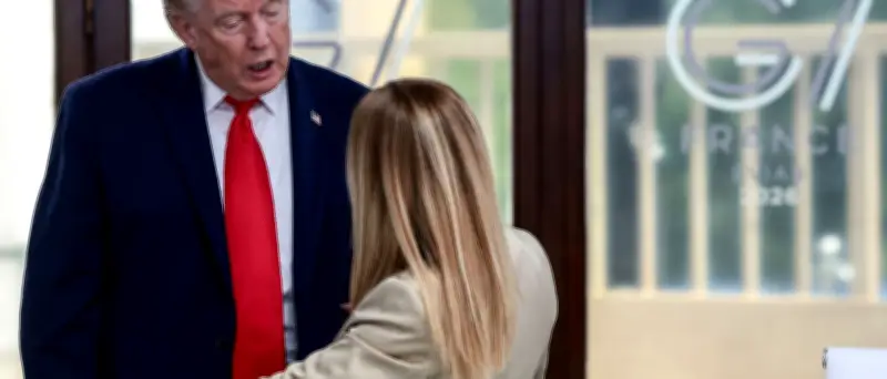 Diplomatischer Eklat: Meloni kontert Trumps Foto-Vorwurf scharf