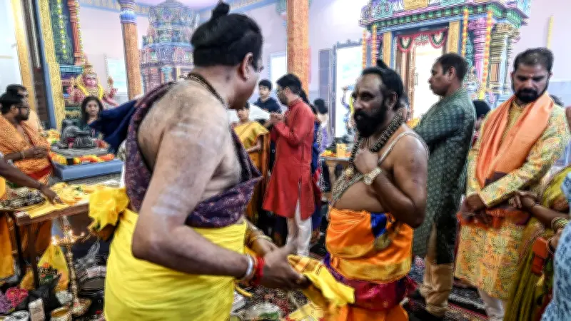 Eröffnung des Sri Ganesha Hindu Tempels in Berlin-Neukölln