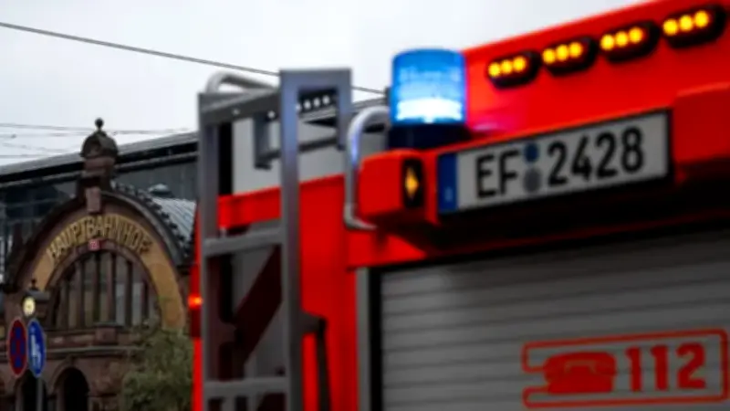 Erfurter Hauptbahnhof nach Feueralarm evakuiert