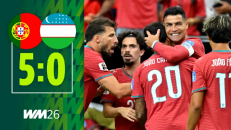 Erste WM-Show: Ronaldo-Wahnsinn im Video – Portugal feiert ersten Sieg