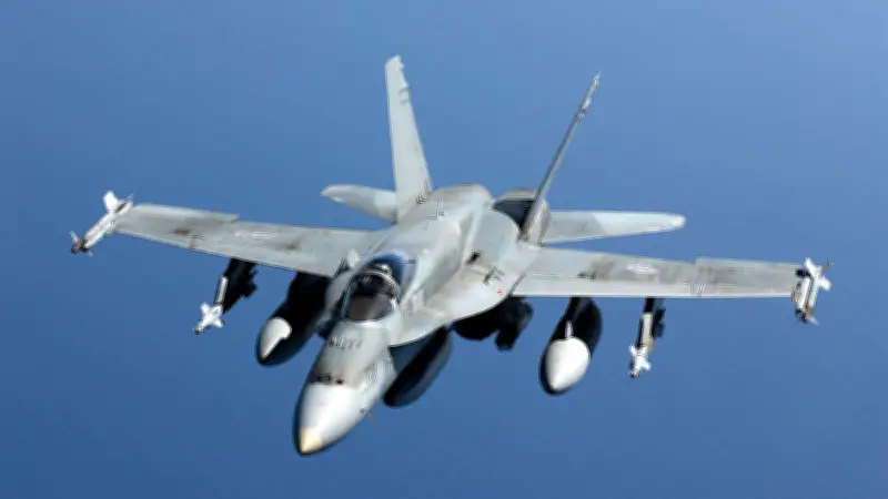 F-18-Piloten entkommen Feuerball in letzter Sekunde