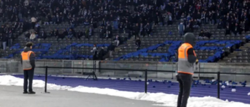 Fahndung nach 18 Hertha-Fans nach Polizei-Attacken im Olympiastadion