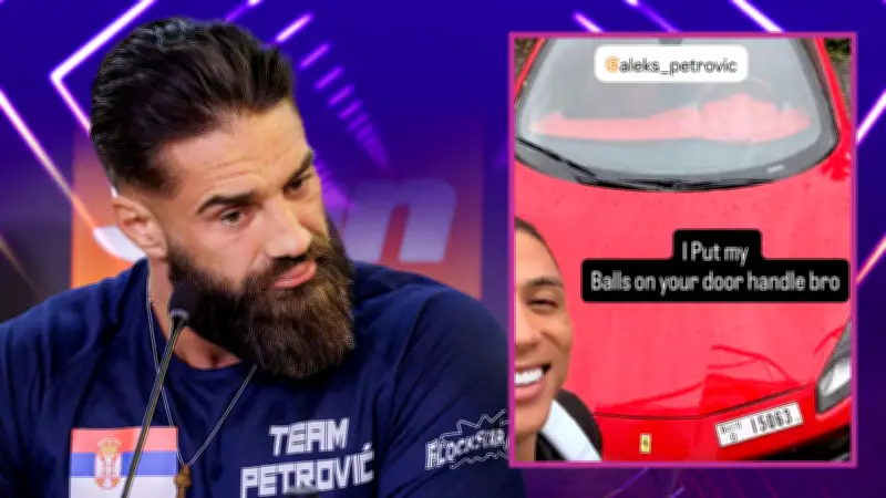 Fame Fighter provoziert mit Ferrari-Foto: Petrović kontert schlagfertig