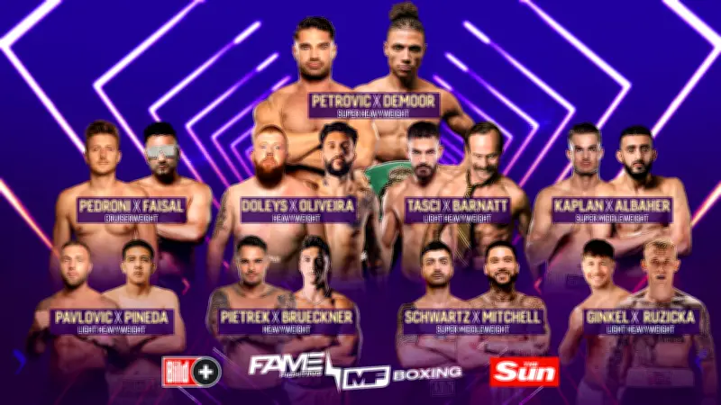 Fame Fighting International: Promi-Fäuste fliegen im Live-Ticker