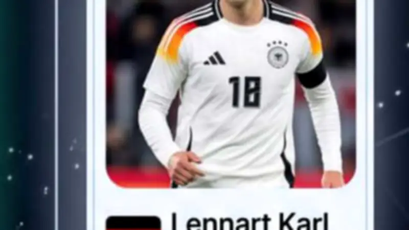 Fifa-Panne: Foto zeigt nicht Lennart Karl, sondern Mittelstädt