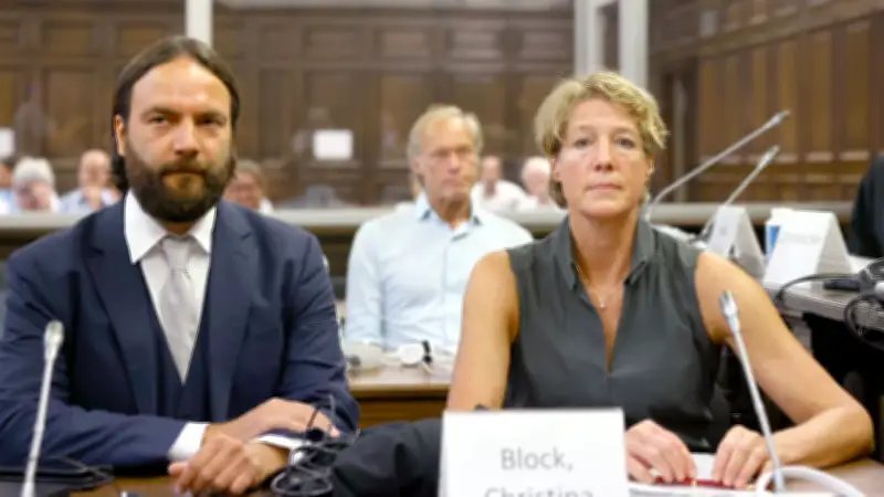 Fluchtwagenfahrer belastet Christina Block schwer bei Entführungsprozess