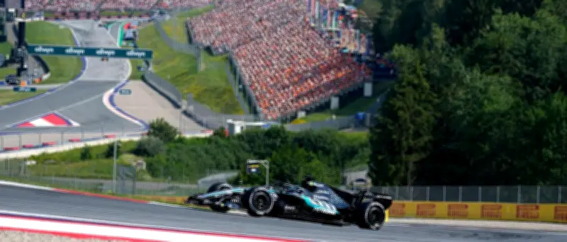 Formel 1: George Russell gewinnt Hitzerennen in Spielberg