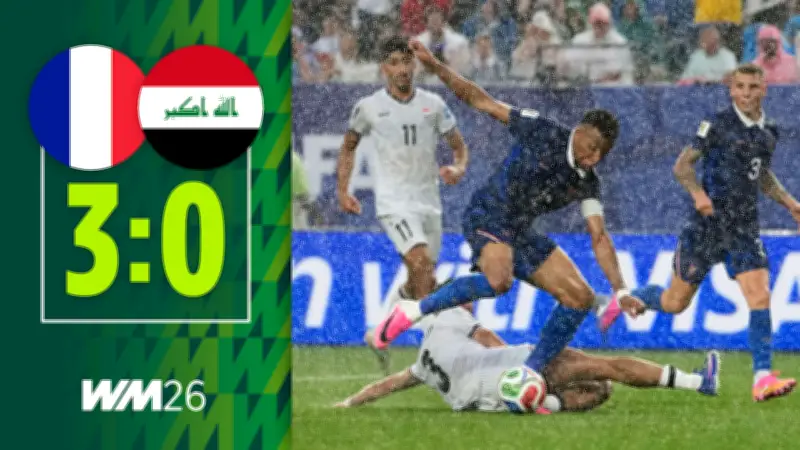 Frankreichs Mbappé-Show bei Regen-Chaos: 3:0 gegen Irak bei WM 2026