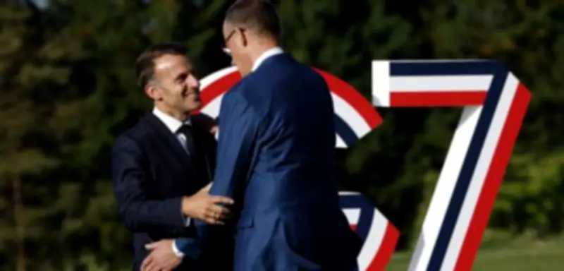 G7-Gipfel auf Instagram: Macron begrüßt Merz mit besonderem Lied