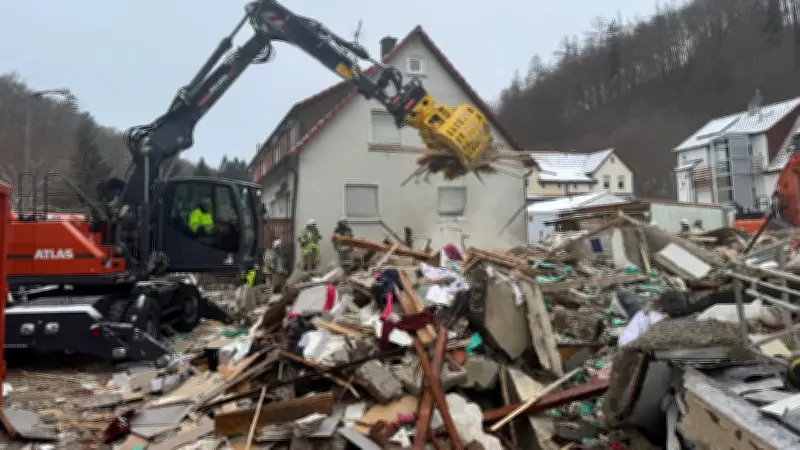 Gasexplosion in Albstadt: Rohrschaden von 1960 als Ursache bestätigt