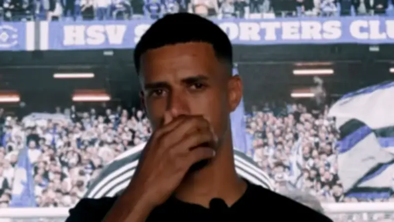 Glatzel weint bei HSV-Abschied: Stürmer zeigt Emotionen