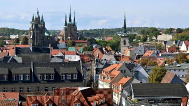 Glücksatlas 2026: Erfurt ist die glücklichste Stadt Deutschlands