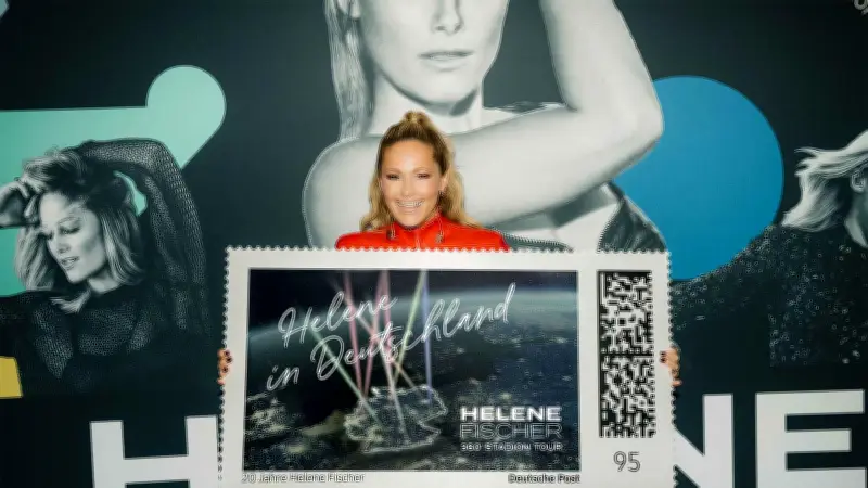 Helene Fischer bekommt eigene Briefmarken zum 20. Bühnenjubiläum