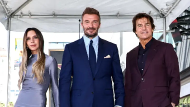 Hollywood ehrt Beckham: Tom Cruise hält Rede, Brooklyn fehlt