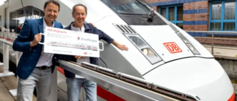 ICE „Knuffingen“: Bahn tauft Zug auf Namen von Miniatur-Wunderland-Stadt