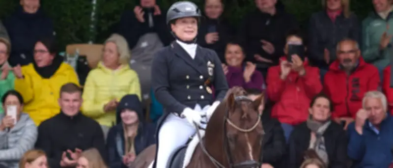 Isabell Werth gewinnt 19. und 20. deutschen Dressur-Titel