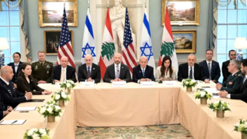Israel und Libanon einigen sich auf Waffenruhe in Washington