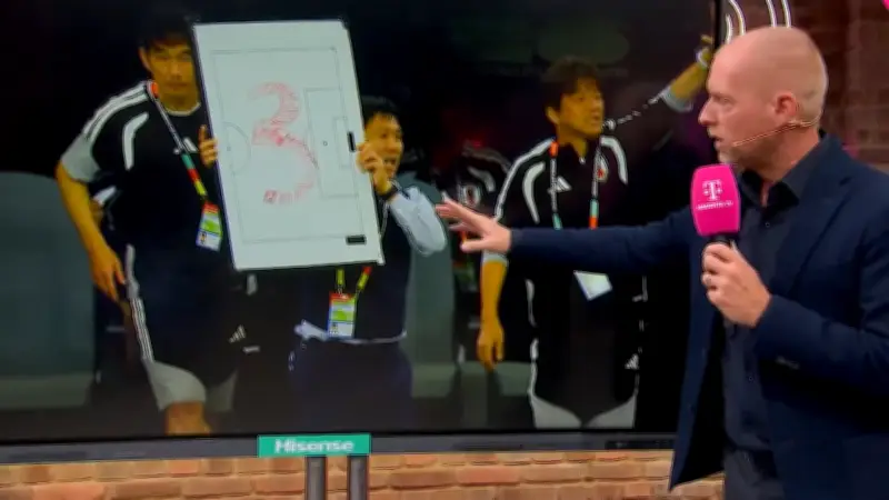 Japans Taktiktafel-Trick sorgt für Verwunderung bei WM-Zuschauern