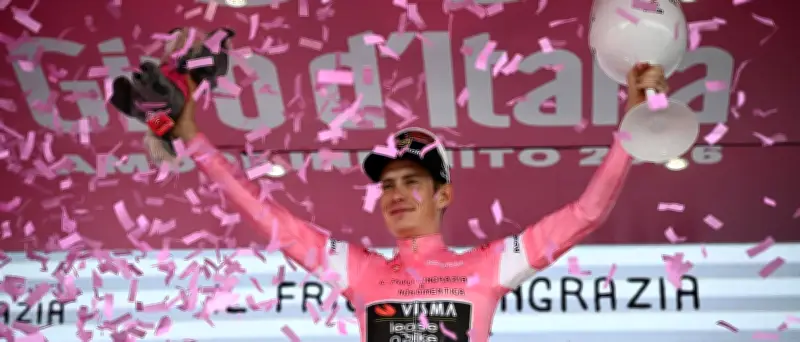 Jonas Vingegaard triumphiert erstmals beim Giro d'Italia und schreibt Geschichte