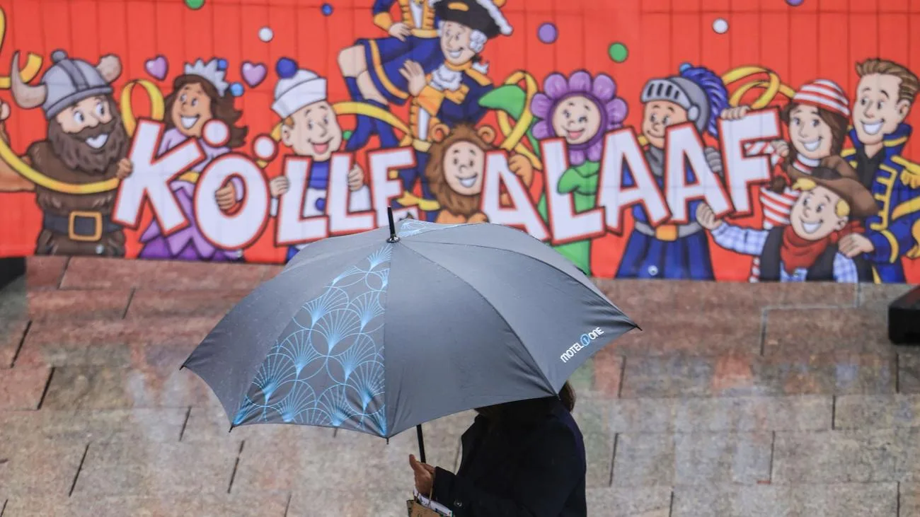 Winterliches Karnevalswetter in NRW: Schnee und Regen am Wochenende