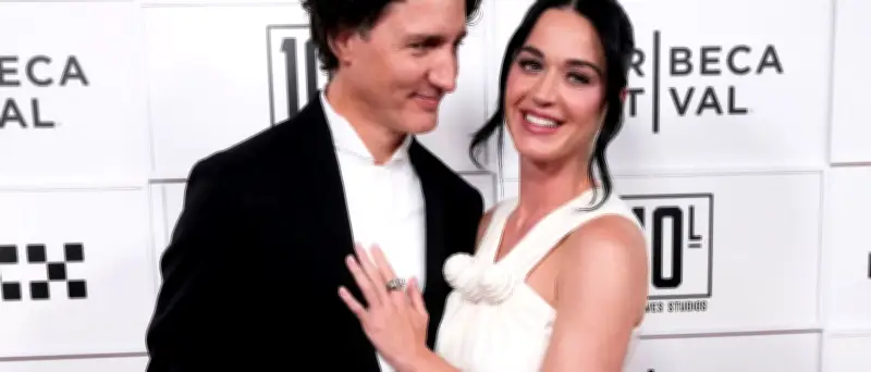 Katy Perry zeigt sich mit Justin Trudeau auf rotem Teppich