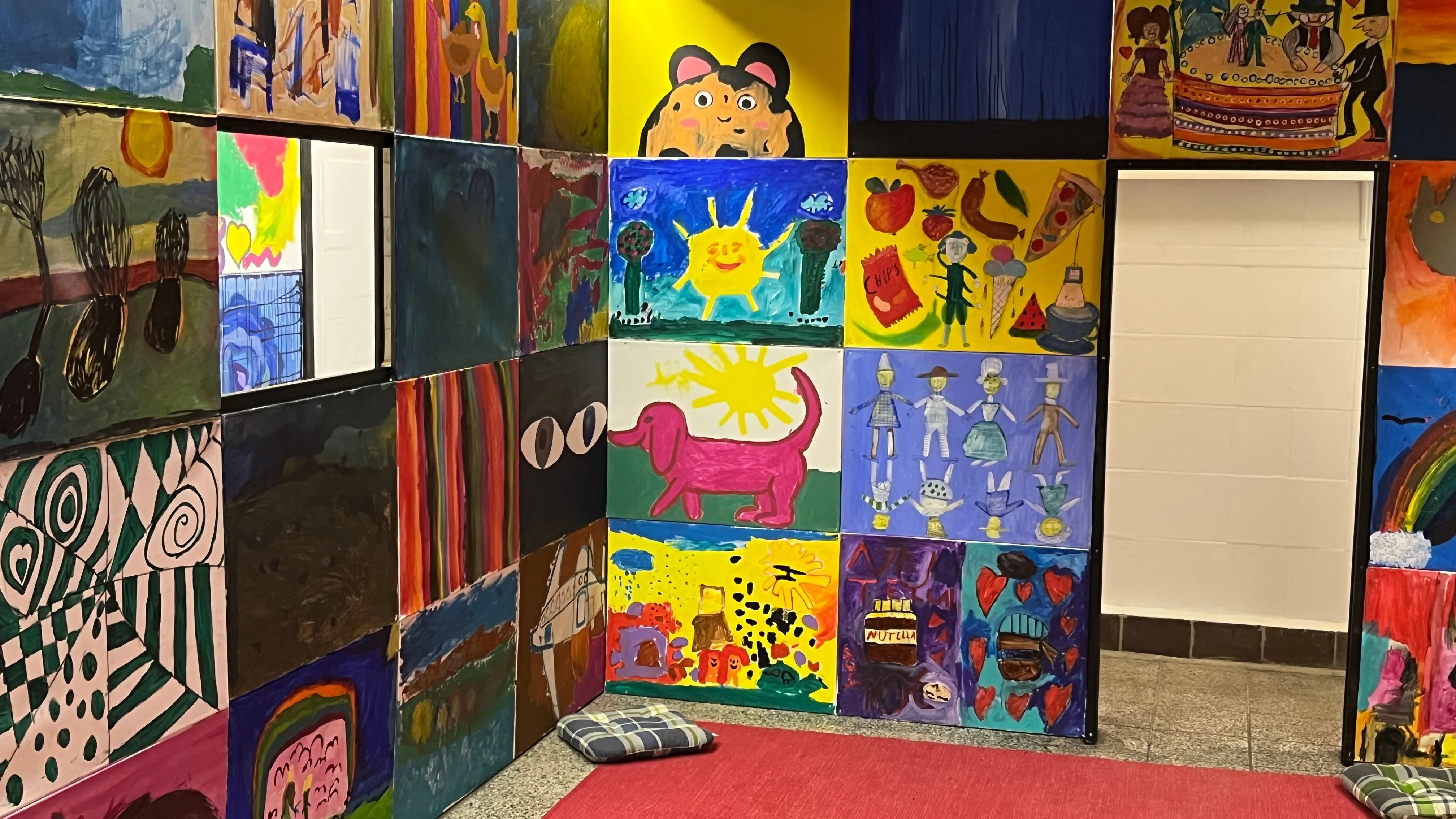 Kinderkunst in Altkalen: Ausstellung zu Pfingsten