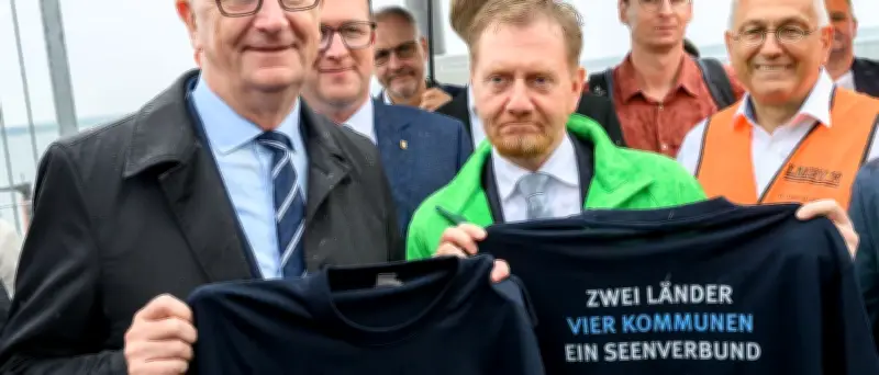 Lausitzer Seenverbund eröffnet: Europas größte künstliche Seenlandschaft